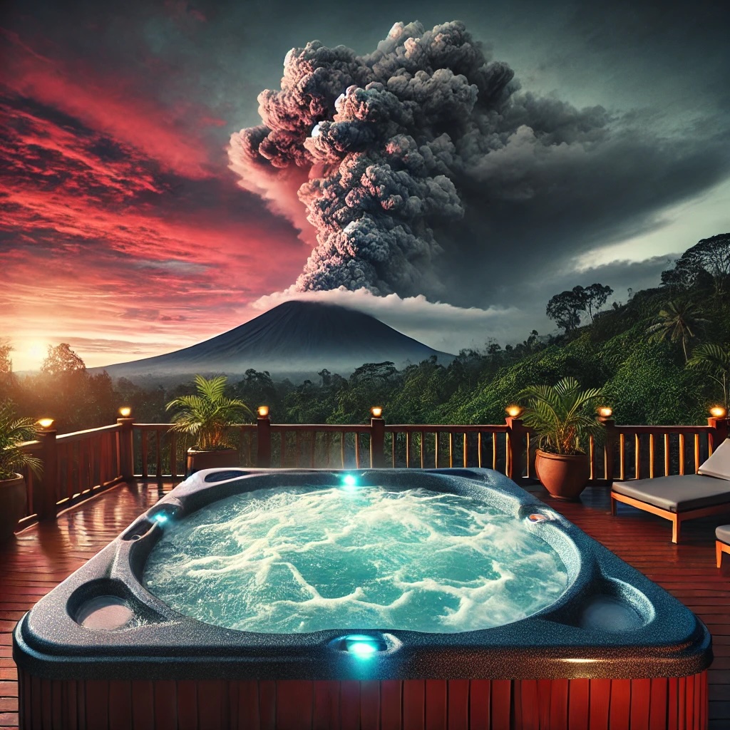 How to Protect Your Tub if a Volcano Erupts